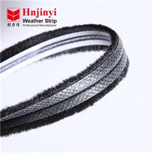 Weather Strip With Non-woven Cloth Fin