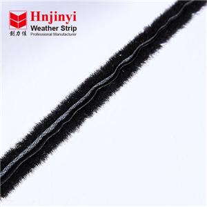 Weather Strip With Non-woven Cloth Fin